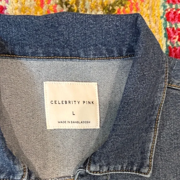 Celebrity Pink Denim Top - Picture 2 of 4